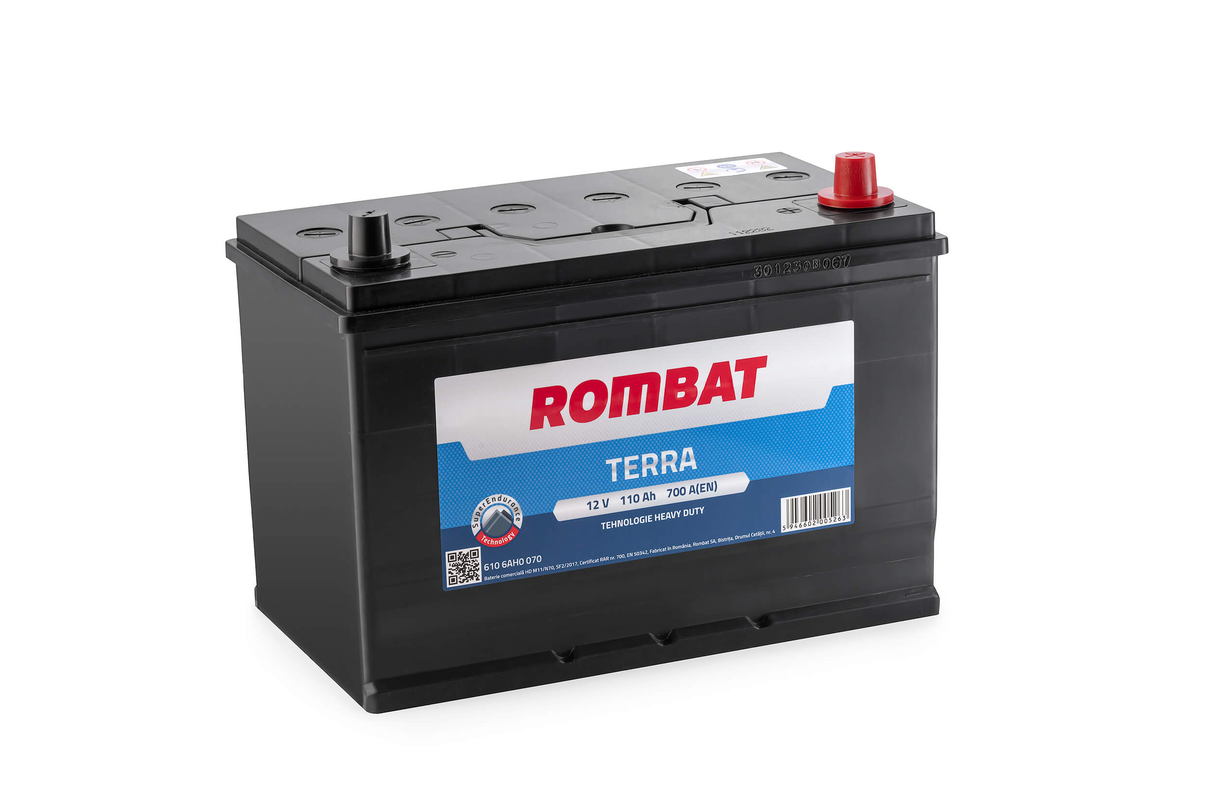 Baterie de pornire 610 6AH0 070 ROMBAT